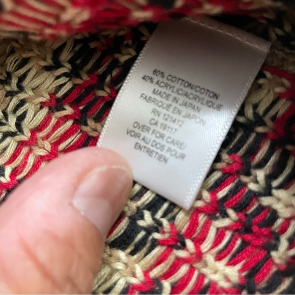 David Brooks Cardigan Sweater. Chevron One Button Hippie Earthy
Cottagecore M - Picture 10 of 12